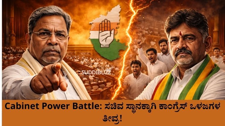 Cabinet Power Battle ಸಚಿವ ಸ್ಥಾನಕ್ಕಾಗಿ ಕಾಂಗ್ರೆಸ್ ಒಳಜಗಳ ತೀವ್ರ!