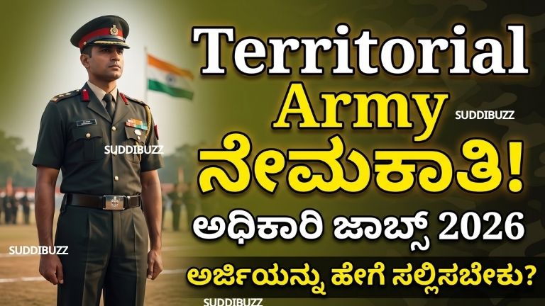 Territorial Army Recruitment 2026